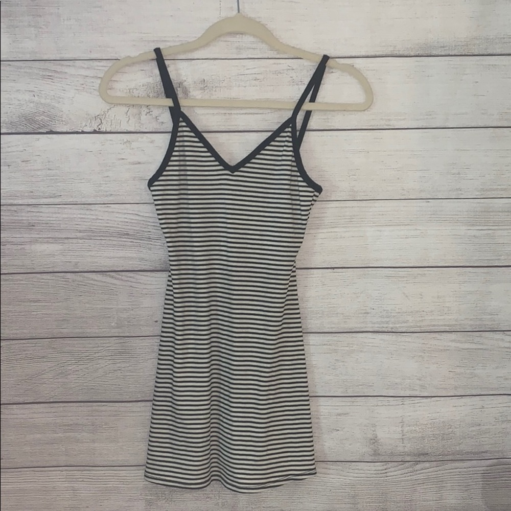 BDG long striped mini dress